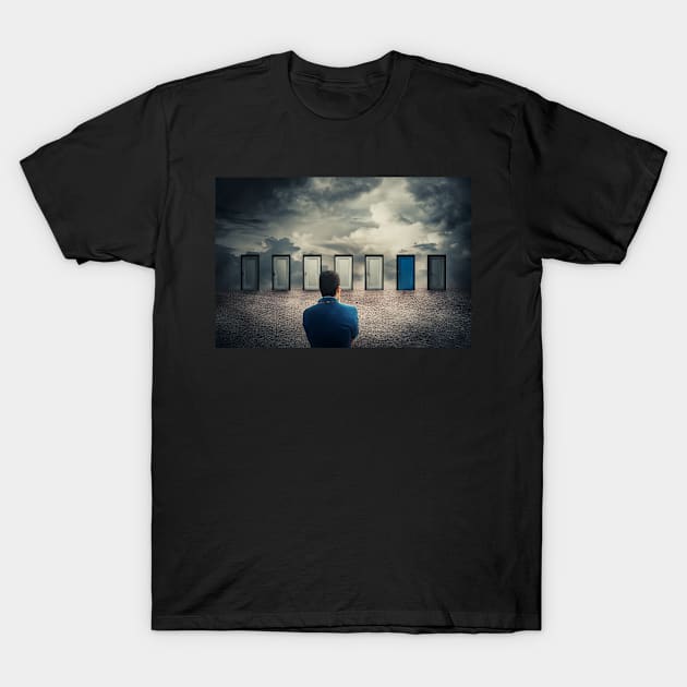 the door to unknown T-Shirt by 1STunningArt